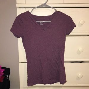 purple t-shirt